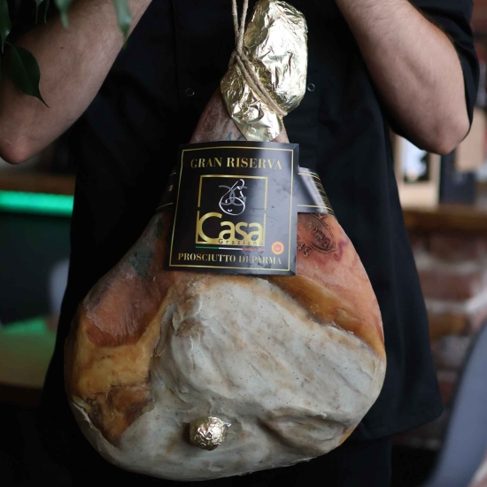 Szynka Parmeńska DOP 350 GRAM plastry - Crudo di Parma DOP Casa Graziano